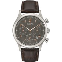 Orologio Bulova Uomo Crono High Precision in Acciaio 96B356 - 96B356